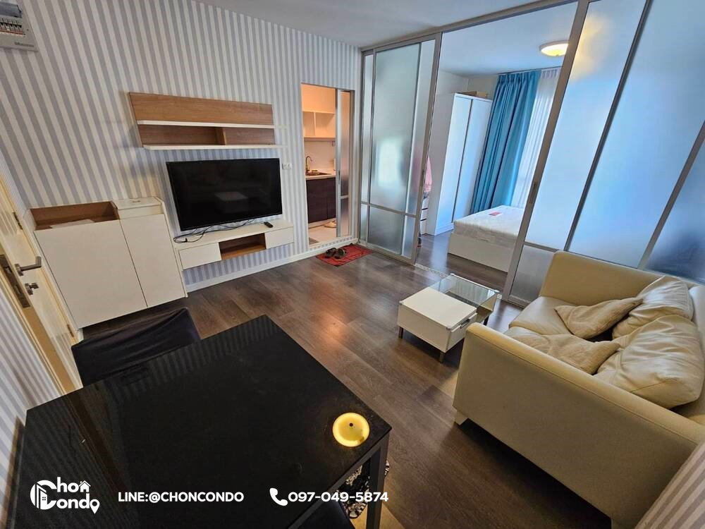 รูป DCondo ดีคอนโด ชั้น4 ตึกC  ------------วิวสระ------------Tel 097-049-5874 (Line: @choncondo มี@ด้วย) - รูปที่ 2/6
