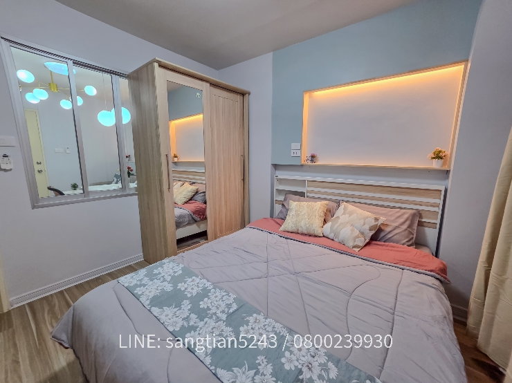 รูป [ปล่อยเช่า] ห้อง 1 Bedroom แต่งครบ Full Option! ลุมพินี คอนโดทาวน์ รัตนาธิเบศร์ - รูปที่ 8/15