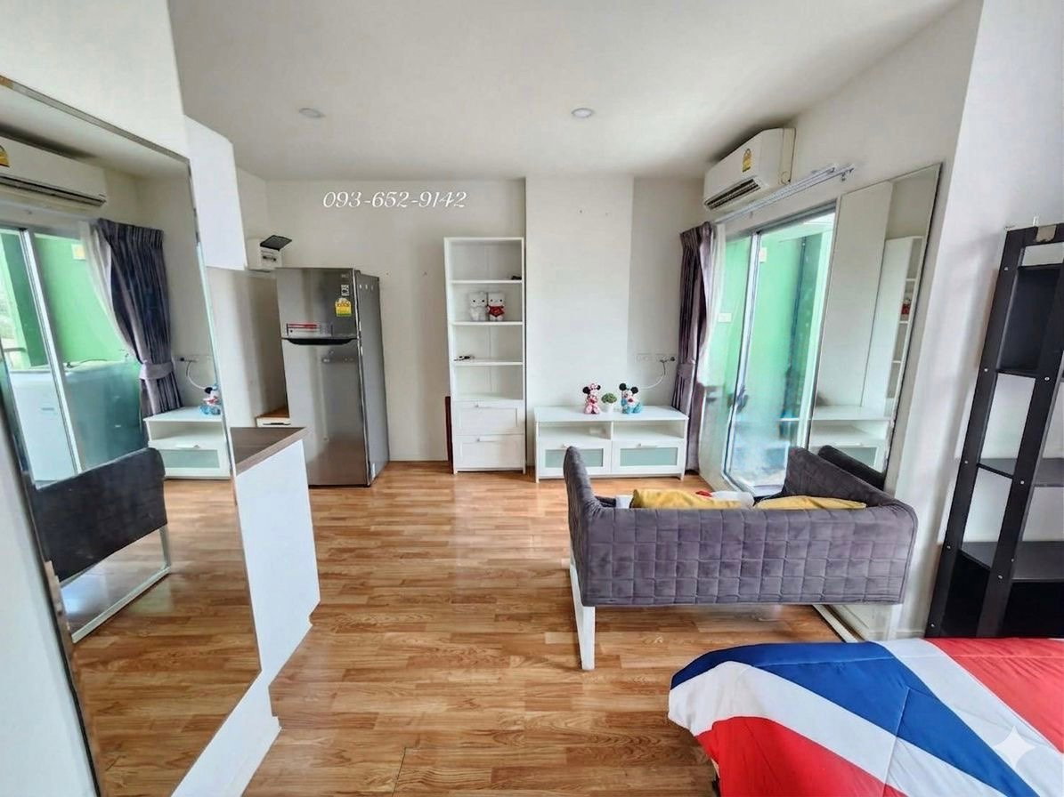 รูป 🪻🪻🪻ให้เช่าคอนโด Lumpini พระนั่งเกล้า-ริเวอร์วิว (( 5500 ต่อเดือน / ห้องและวิวสวยมาก / ตึกติดาระว่ายน้ำ / ถูกสุดในโครงการ )) - รูปที่ 10/13