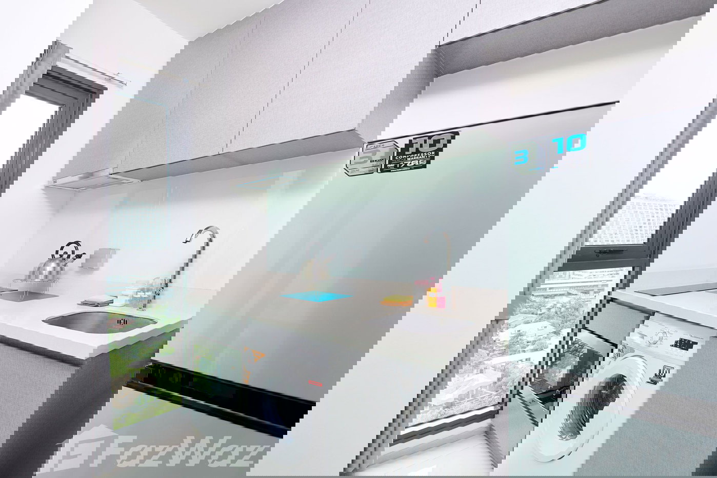 รูป คอนโดหรู 1 ห้องนอน พร้อมผู้เช่า ย่านทองหล่อ BTS 350ม 1705684 - รูปที่ 3/16