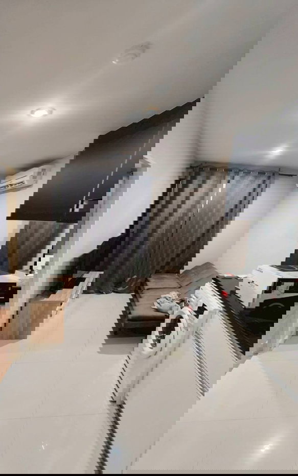 รูป ขาย คอนโด ✅ราคาดี ✅คุ้มค่า Metro Sky Ratchada (เมโทร สกาย รัชดา) ห้องสวย ชั้นบนสุด แต่งครบพร้อมอยู่ ใกล้ MRT ห้วยขวาง - รูปที่ 1/7