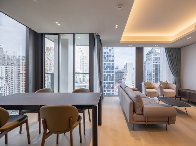 รูป +++เช่าด่วน+++ Tonson One Residence**1 ห้องนอน 66 ตร.ม. ชั้น 18 แต่งครบ!! - รูปที่ 4/15
