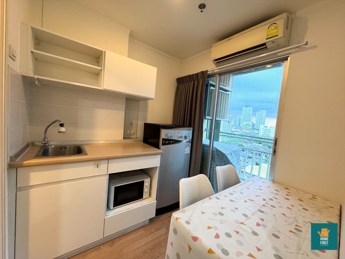 รูป Rent Lumpini Ville สุขุมวิท 77-2 เฟอร์ครบ 23 ตรม. 8500 บาท - รูปที่ 6/10
