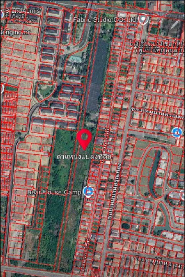 รูป ขายที่ดินติดถนนบางแวก ติดซอยบางแวก 156 ใกล้สี่แยกทศกัณฑ์ 20ไร่ - รูปที่ 2/3