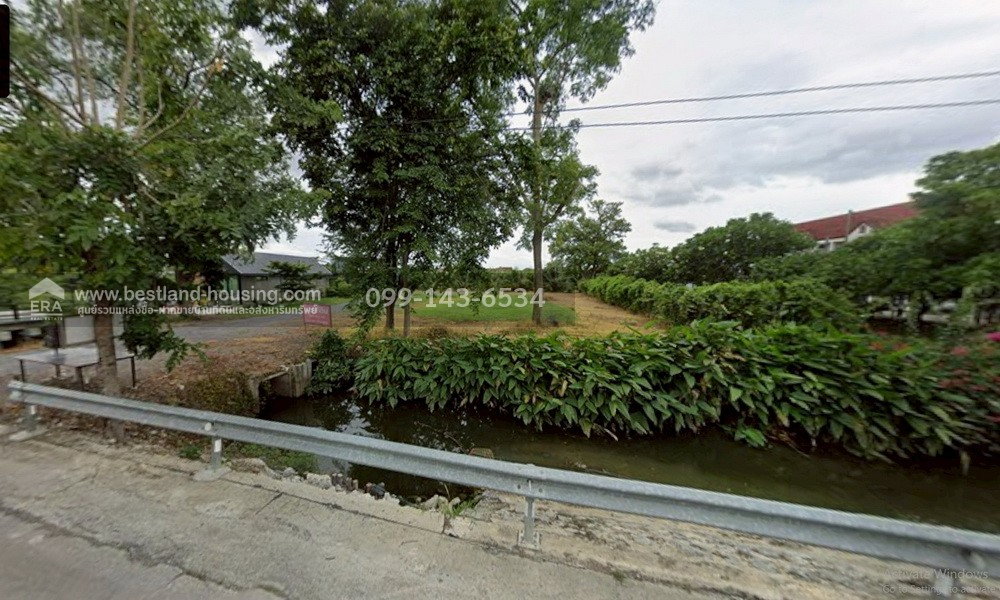 รูป ขายที่ดินพร้อมสวนมะพร้าว ซอยวัดไพร่ฟ้า เนื้อที่ 40-1-56 ไร่ ต.บางเดื่อ ปทุมธานี ขาย 280 ล้านบาท ใกล้ถนนราชพฤกษ์ - รูปที่ 2/9