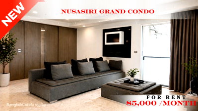 Condos for rent : 🌸✨ Cozy Room For Rent 📌 Nusasiri Grand Condominium (Line: @rent2022) | Near BTS Ekkamai  ✨ Ready to move in! ✨ 📌 Ref Code: A08595