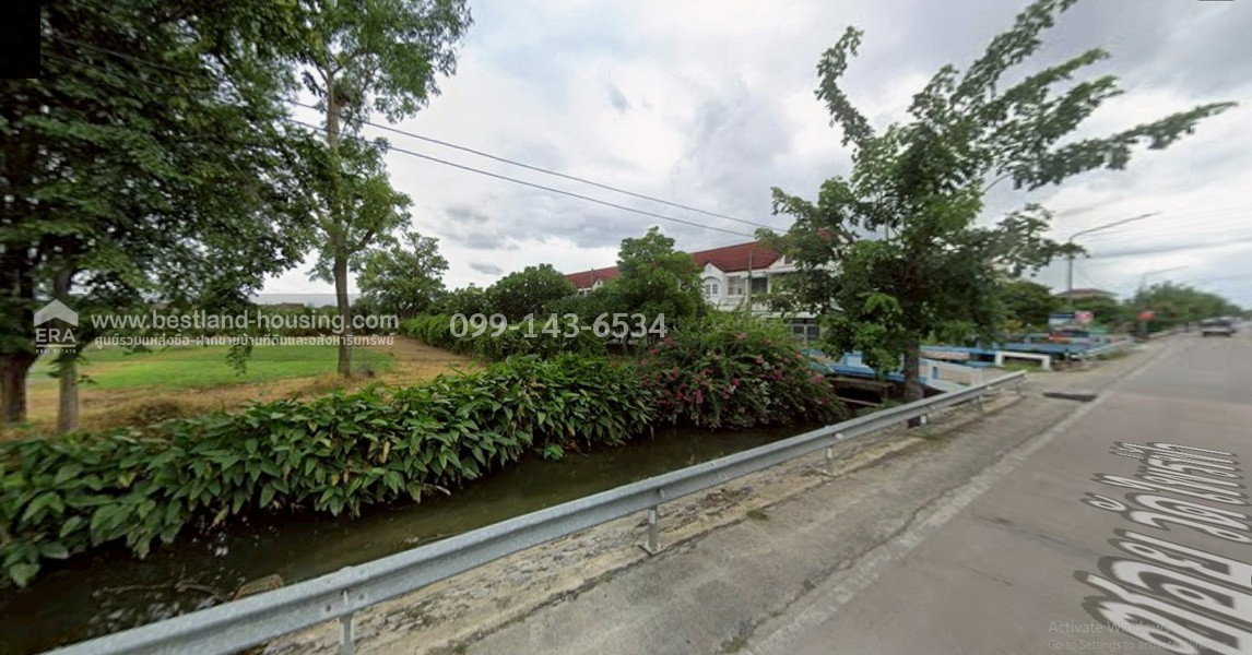 รูป ขายที่ดินพร้อมสวนมะพร้าว ซอยวัดไพร่ฟ้า เนื้อที่ 40-1-56 ไร่ ต.บางเดื่อ ปทุมธานี ขาย 280 ล้านบาท ใกล้ถนนราชพฤกษ์ - รูปที่ 7/9