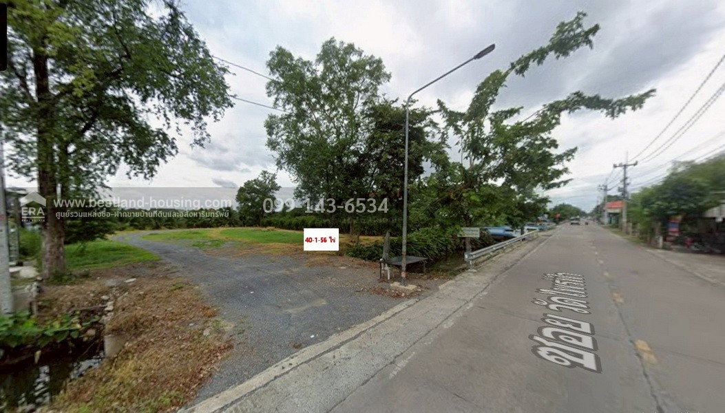 รูป ขายที่ดินพร้อมสวนมะพร้าว ซอยวัดไพร่ฟ้า เนื้อที่ 40-1-56 ไร่ ต.บางเดื่อ ปทุมธานี ขาย 280 ล้านบาท ใกล้ถนนราชพฤกษ์ - รูปที่ 5/9
