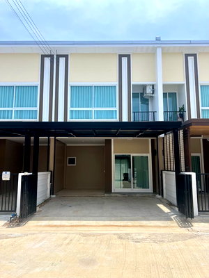 Townhouses for rent Nakhon Pathom : Townhouse for rent, Essen Pinklao-Phutthamonthon Sai 5, 3 bedrooms, 2 bathrooms, near Mahidol University, Salaya