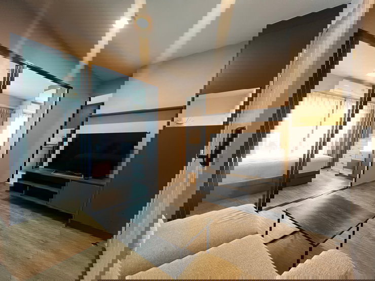 รูป ด่วนให้เช่า คอนโด มอนเต้ พระราม 9 ใกล้ MRT สายสีส้ม ห้องสวย พร้อมย้ายเข้าอยู่  - รูปที่ 1/16