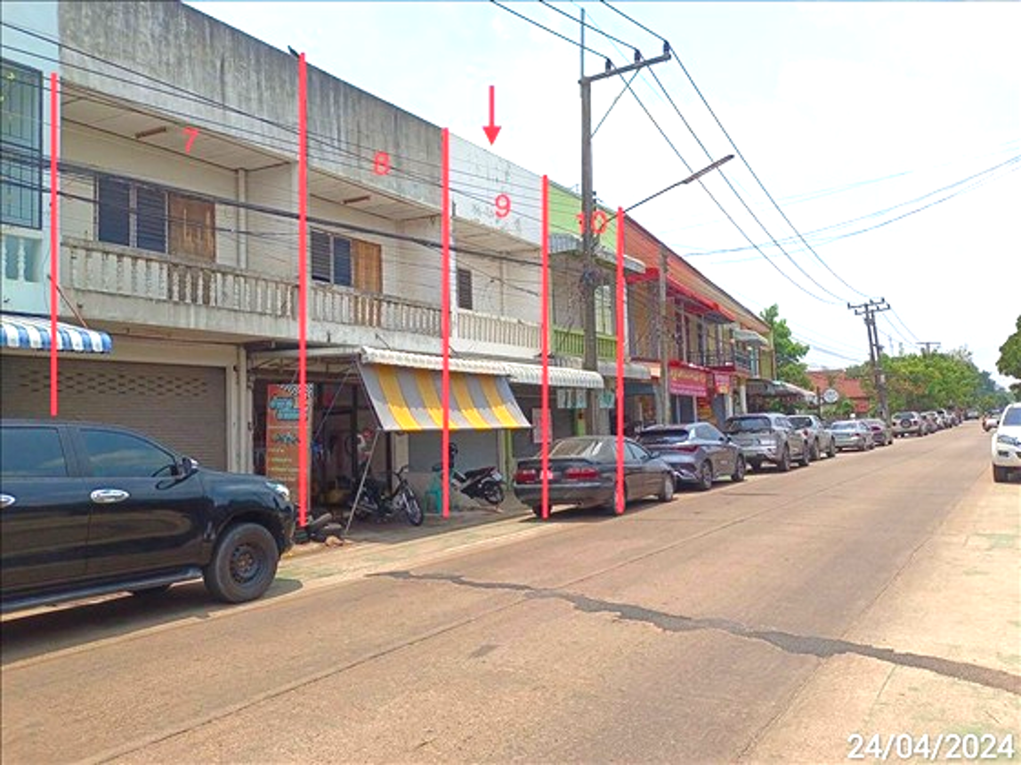 รูป อาคารพาณิชย์ 18 ตร.วา เมืองอำนาจเจริญ อำนาจเจริญ 1.7M - รูปที่ 4/8