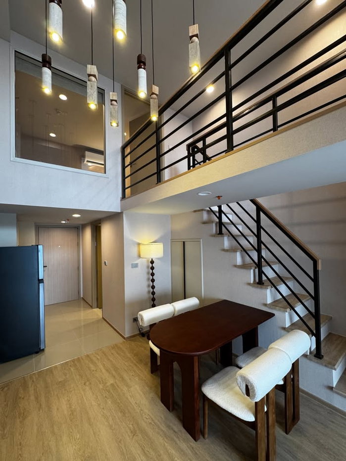 รูป RS5858 ให้เช่า Modern Loft Duplex คอนโด Culture Chula ใกล้  BTS ศาลาแดง - รูปที่ 2/13