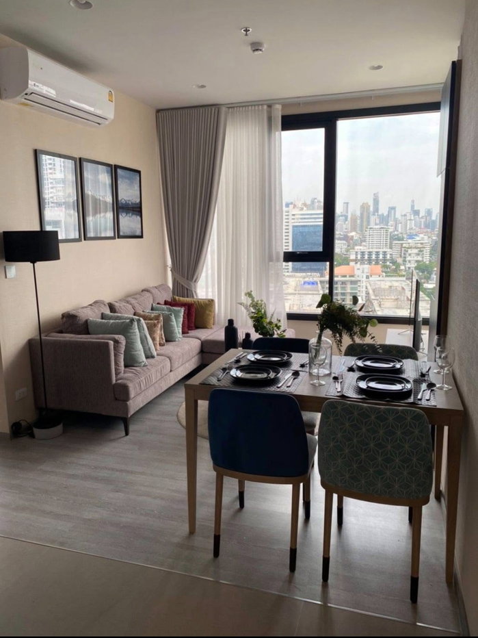 รูป 🚨 2 ห้องนอน XT Ekkamai ห้องใหญ่ 53.5 ตร.ม. ใจกลางเอกมัย 🔥 Layout ดี อยู่สบายระดับบ้าน โทร 063-6165390 - รูปที่ 3/4