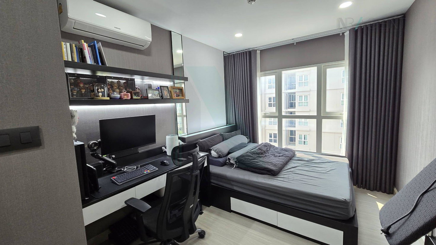 รูป 🚩 ขายคอนโด ศุภาลัย ซิตี้ รีสอร์ท จรัญฯ 91 อาคาร 2 ชั้น 5 1 ห้องนอน ขนาด 35 ตรม ใกล้ โรงพยาบาลยันฮี - รูปที่ 5/8