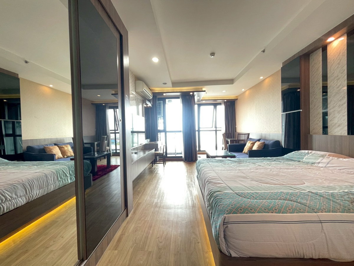 รูป ให้เช่า คอนโด ลัดดาพลัส ศรีราชา เฟอร์ครบ พร้อมอยู่ ใจกลางเมือง - รูปที่ 3/22