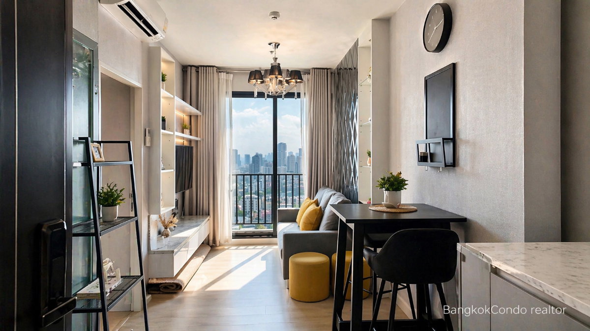 รูป 🍀🍀 Fully furnished💝 ให้เช่า📌 นิช ไพรด์ ทองหล่อ-เพชรบุรี (Line:@rent2022)MRT เพชรบุรี✨พร้อมเข้าอยู่  ✨ A11196 - รูปที่ 3/11