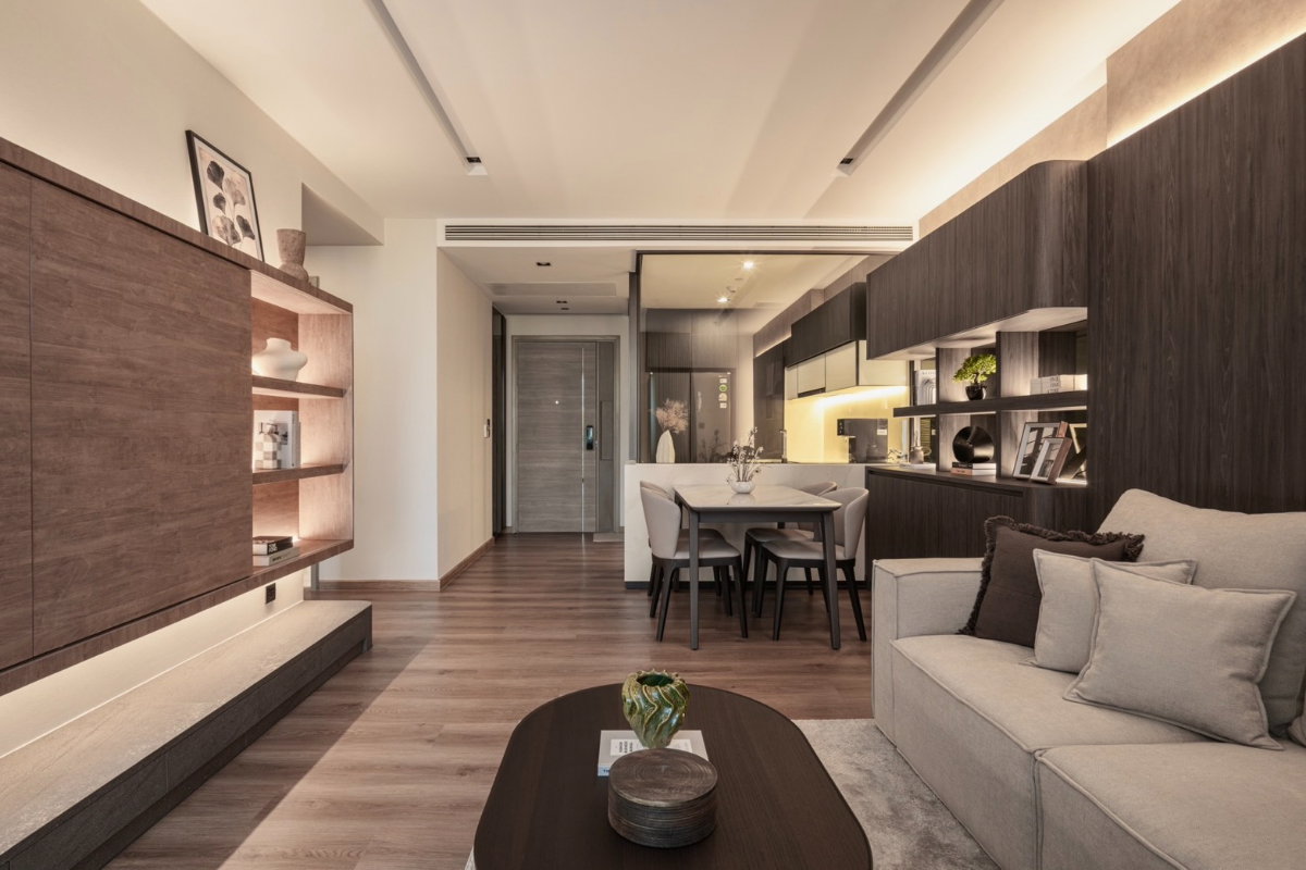 รูป Rare Unit! The Room สุขุมวิท 38 ใกล้ BTS ทองหล่อ, Modern Luxury Room ขนาด 79.62 ตรม. ,ห้องสวยมาก Fully furnished พร้อมเข้าอยู่ - รูปที่ 4/40
