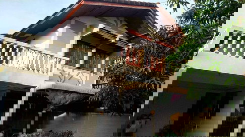 Two-story detached house, 77 square wah, behind Si Mum Mueang Market.