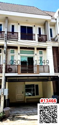Townhouses for rent Nuan Chan Road : Townhome for rent, Premium Place Ekkamai-Ramintra, suitable for office use, near The Walk Kaset-Nawamin.