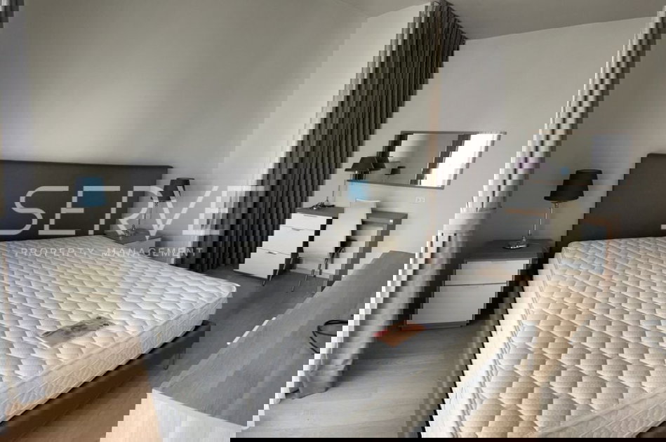 รูป 2  นอน 2 น้ำ มีอ่าง ห้องกว้าง บนทำเลดีๆ ใกล้ BTS พร้อมพงษ์ 200 ม. และห้างสุดหรู ที่คอนโด Noble Refine / ให้เช่าคอนโด - รูปที่ 4/10