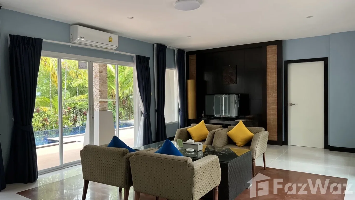 รูป วิลล่าให้เช่า 2 ห้องนอน ในโครงการ เดอ ปาล์ม พูล วิลล่า 1633446 - รูปที่ 2/10