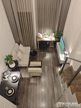 ความเป็นส่วนตัวสุดยอด! คอนโด Duplex แต่งครบ วิวสูง ชั้น 27 5719386