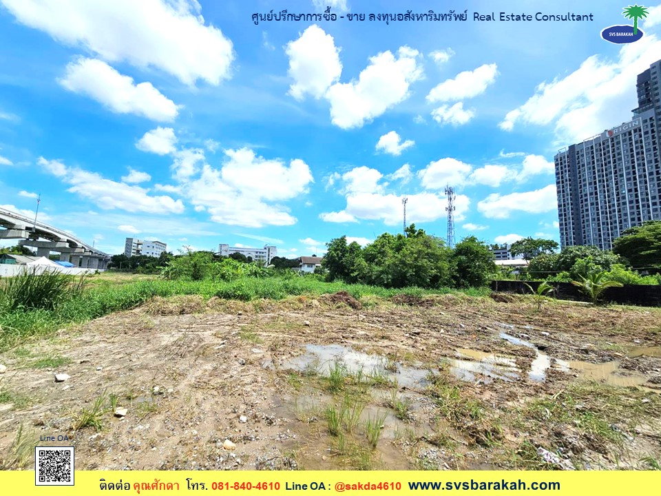 รูป ขาย ที่ดินเปล่า เนื้อที่ 3-3-57 ไร่ ซ.รามคำแหง 209 ใกล้รถไฟฟ้า มีนบุรี ( 002057 ) - รูปที่ 4/8