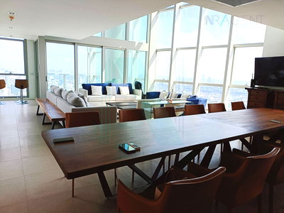 Condos for rent Siam University : 🚩 For Rent Condo THE RIVER Building 1, Floor 67,Duplex 3 bed room, Room size 410 sqm