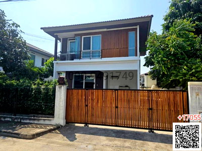 เช่าบ้านเดี่ยว บางบ่อ สมุทรปราการ : เช่า บ้านเดี่ยว 2 ชั้น หมู่บ้าน Pruklada Bangna พร้อมเข้าอยู่