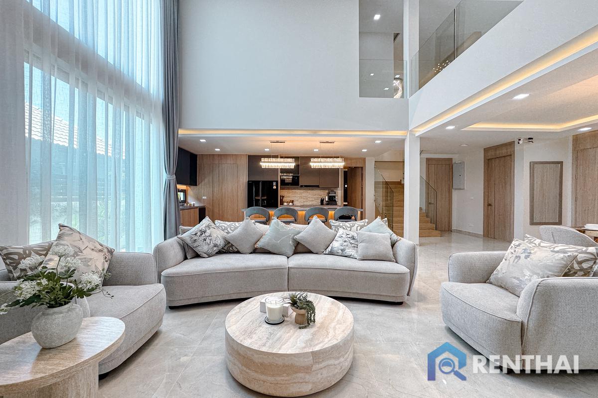 รูป บ้านหรูสไตล์โมเดิร์นทรอปิคอล 5 ห้องนอน ทำเลศักยภาพพัทยา - รูปที่ 3/20
