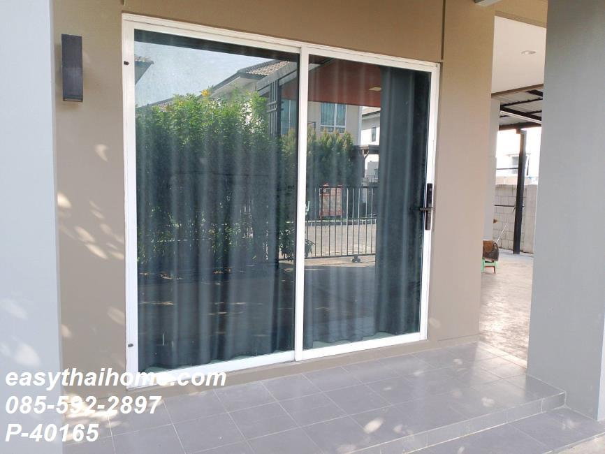 รูป P-40165 บ้านเช่า 3 นอนสวย สไตล์โมเดิร์น เซนโทร สุขสวัสดิ์ - พระราม 3! 27,000 บาท : ย่านทุ่งครุ | Line Id @easythaihome | 085-592-2897 - รูปที่ 3/48