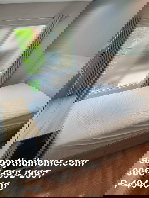 รูป [เช่า 2 นอน วิวสระสวย! P-49430] ลุมพินี วิลล์ สุขุมวิท 76-แบริ่ง 2 สำโรงเหนือ 085-592-2897 Line: @easythaihome - รูปที่ 2/10