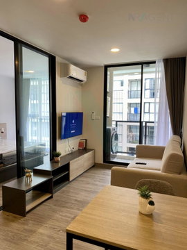 ให้เช่าคอนโด เฟล็กซี่ สาทร เจริญนคร อาคาร 1 ชั้น 6 1 ห้องนอน ขนาด 32.00 ตรม ใกล้ เสนาเฟสท์
