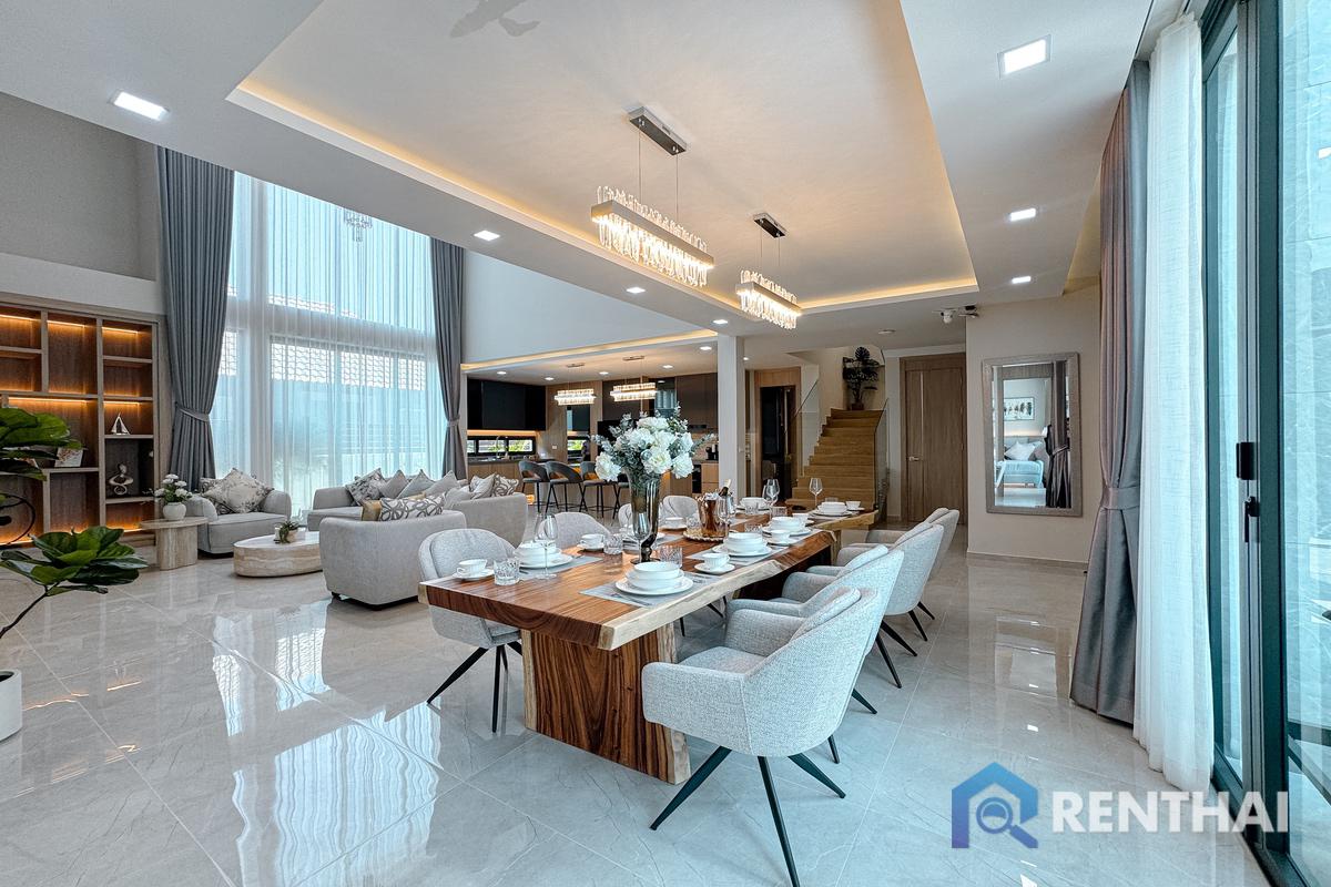 รูป บ้านหรูสไตล์โมเดิร์นทรอปิคอล 5 ห้องนอน ทำเลศักยภาพพัทยา - รูปที่ 7/20