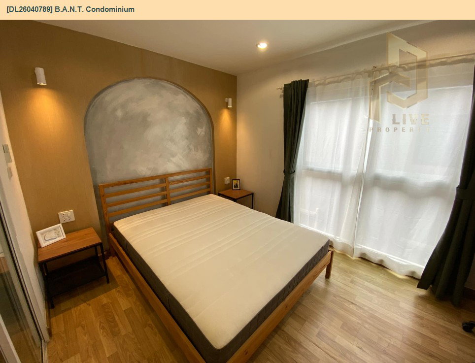 รูป DL26040789 ขายคอนโด บี.เอ.เอ็น.ที. คอนโดมิเนียม (B.A.N.T. Condominium) ใกล้ MRT อิสรภาพ พร้อมเข้าอยู่ โทรด่วน 0614453194 LineID @162cjixi - รูปที่ 2/10