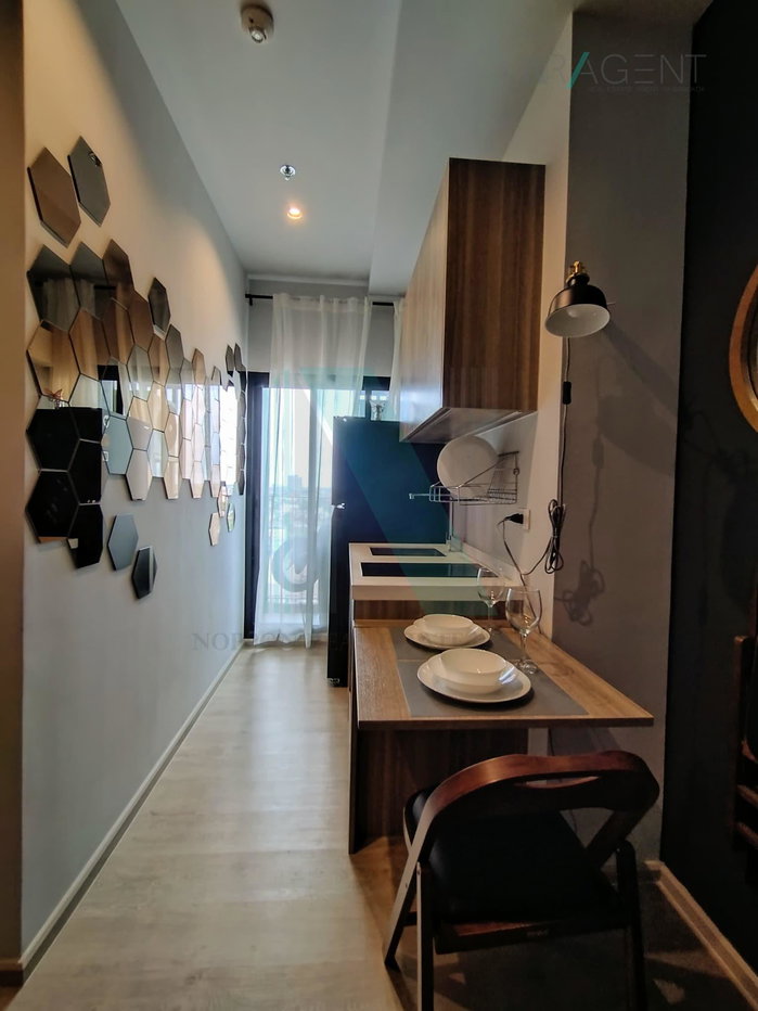 รูป 🚩 ขายคอนโด อัลติจูด ยูนิคอร์น สาทร-ท่าพระ อาคาร 1 ชั้น 12 1 ห้องนอน ขนาด 25 ตรม ใกล้ ตลาดกระต่ายมั่งคั่ง - รูปที่ 7/8