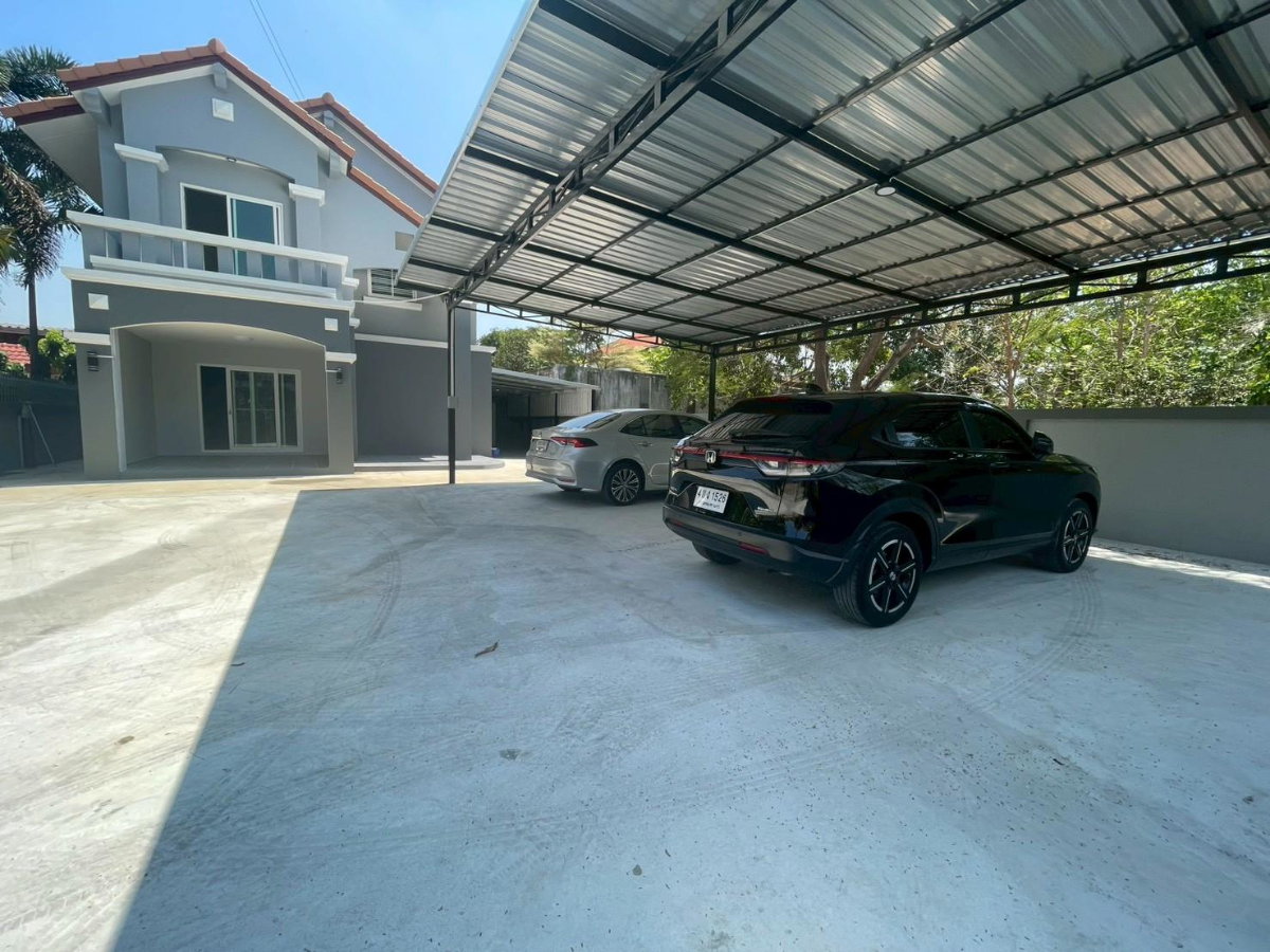 รูป ขายบ้านเดี่ยว2ชั้น หมู่บ้าน บ้านสวยริมธาร1 หลังมุม ทำเลดีซอย1 พร้อมอยู่ เขตทวีวัฒนา กรุงเทพ - รูปที่ 3/12
