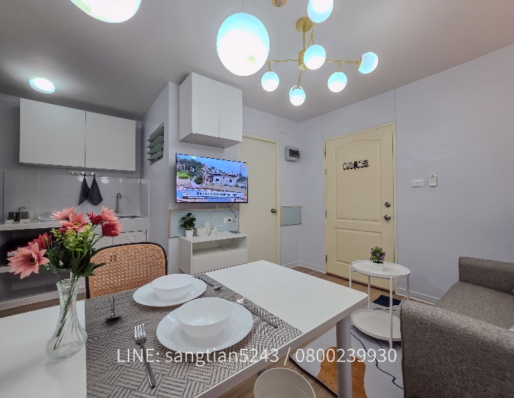รูป [ปล่อยเช่า] ห้อง 1 Bedroom แต่งครบ Full Option! ลุมพินี คอนโดทาวน์ รัตนาธิเบศร์ - รูปที่ 7/15