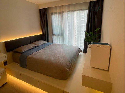 📌 For Rent Condo LIFE ASOKE HYPE Building 1, Floor 22,1 bed room, Room size 30.00 sqm