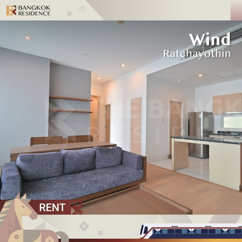 รูป  เช่าคอนโด 💖 Wind Ratchayothin 2นอน 79ตรม 32k ห้องสวย แรร์ที่สุด ⭐ ใกล้ BTS รัชโยธิน  - รูปที่ 1/10