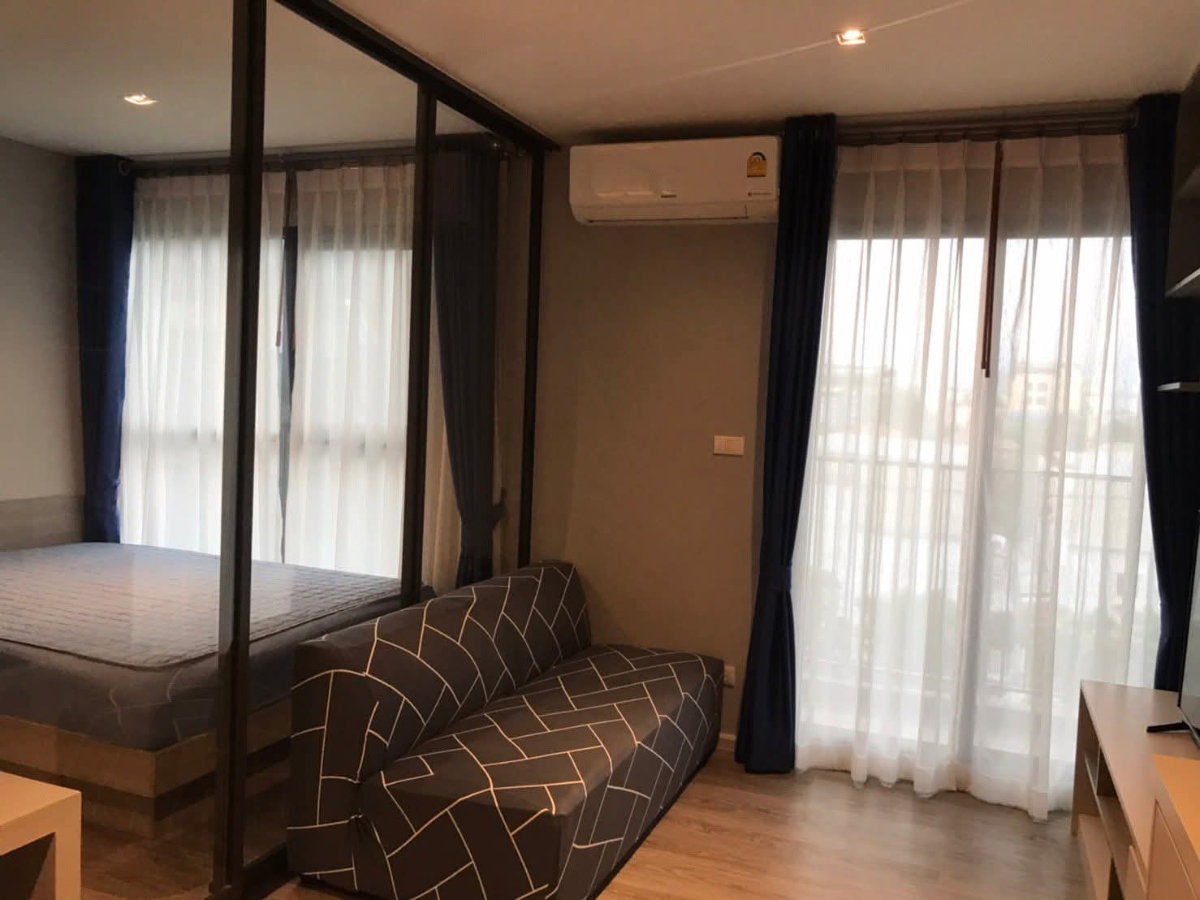 รูป 💮ให้เช่าคอนโด Aspen Condo lasalle ใกล้ MRTศรีลาซาล 1ห้องนอน ขนาด 24 ตรม.เช่าเพียง 8500- - รูปที่ 1/11