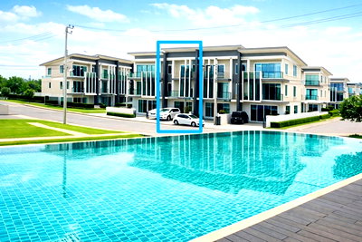 เช่าทาวน์โฮม หลักสี่พลาซ่า : ใกล้ รพ.วิภาวดี 800ม.24ตร.วา. 290ตร.ม. ทาวน์เฮ้าส์ 3 ชั้น ดีไซน์สวย เฟอร์ฯครบ ม.เกษตรศาสตร์ 900 ม. 3นอน 3น้ำ