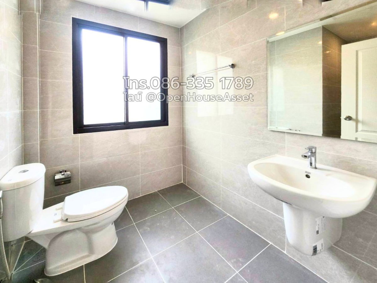 รูป  คาซ่าวิลล์ วัชรพล รีโนเวทใหม่กริ๊บทั้งหลัง ฟังก์ชันแน่น 4 ห้องนอน พื้นที่ใช้สอยจุกๆ ครบจบในหลังเดียว คุ้มค่าที่สุดในย่านสายไหม-สุขาภิบาล สังคม Q.House  - รูปที่ 8/17