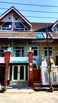Townhouses for rent Bangkok : For Rent 3-story Townhouse MERIT PLACE LADPRAO 87 3 bedroom 3 bathroom