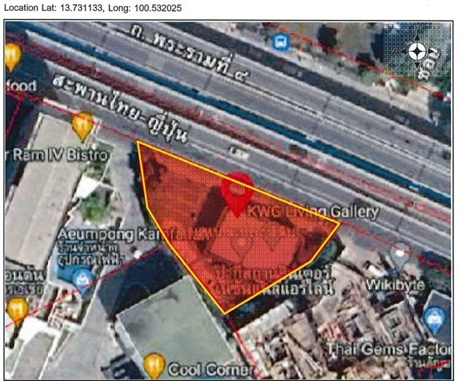 รูป LTH15044 – Prime Land Investment for Sale Samyan | CBD Opportunity Best Value | Near MRT Samyan | 425 MB | ที่ดินขาย สามย่าน ทำเล CBD น่าลงทุน คุ้มค่า ใกล้ MRT สามย่าน - รูปที่ 4/4