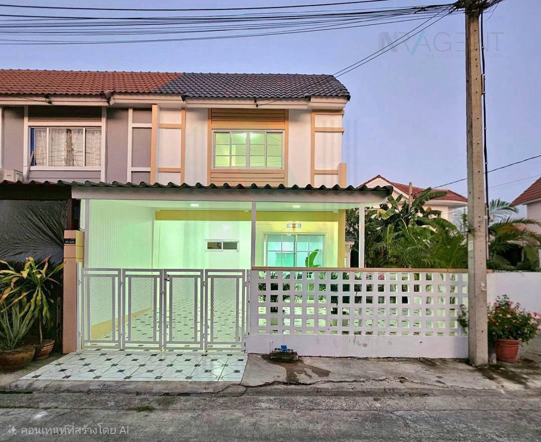 รูป 📌 ขายทาวน์เฮาส์ โครงการ บ้านพฤกษา 45 บางใหญ่ 2 ชั้น 3 ห้องนอน 2 ห้องน้ำ - รูปที่ 1/8
