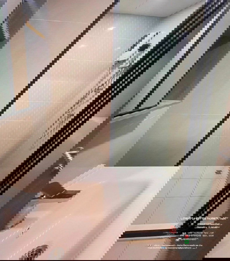 รูป ▶️ ปล่อยเช่าคอนโด : THE MUVE Kaset   (เดอะ มูฟ เกษตร)  🔷🔹 ห้องว่างพร้อมอยู่  -  1  กรกฎาคม ครับ - รูปที่ 7/8