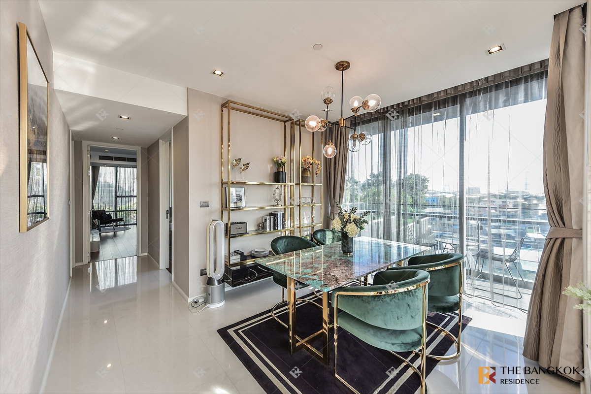 รูป   เช่าคอนโด ⚡️ The Bangkok Sathorn-Taksin 80k 2นอน 104ตร.ม. ห้องสวย 💛 ใกล้ BTS กรุงธนบุรี   - รูปที่ 3/9