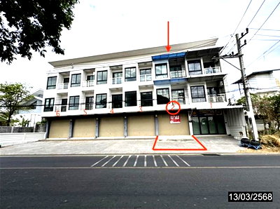 Shophouses for sale Ubon Ratchathani : SHOP HOUSE 22.7 Sq.w. Muang Ubon Ratchathani Ubon Ratchathani for 3.2M