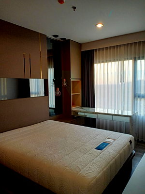 Condos for rent Siam University : 🎊 For Rent Condo ASPIRE SATHORN - TAKSIN (COPPER ZONE) Building 1, Floor 12,2 bed room, Room size 46 sqm